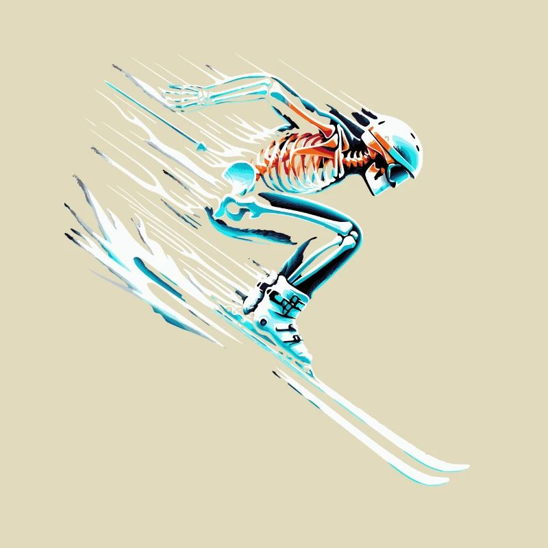 Conception d’action du skieur skeleton