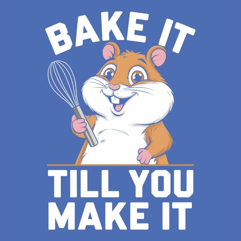 Bake it until you make it Baker Hamster Fun