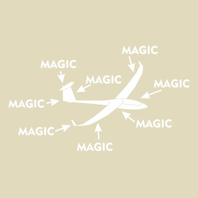 Magic Glider Glider Glider Pilot Fly