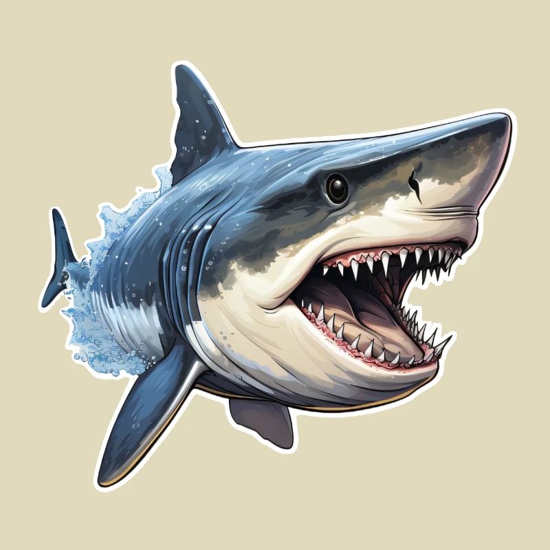 Shark voracious