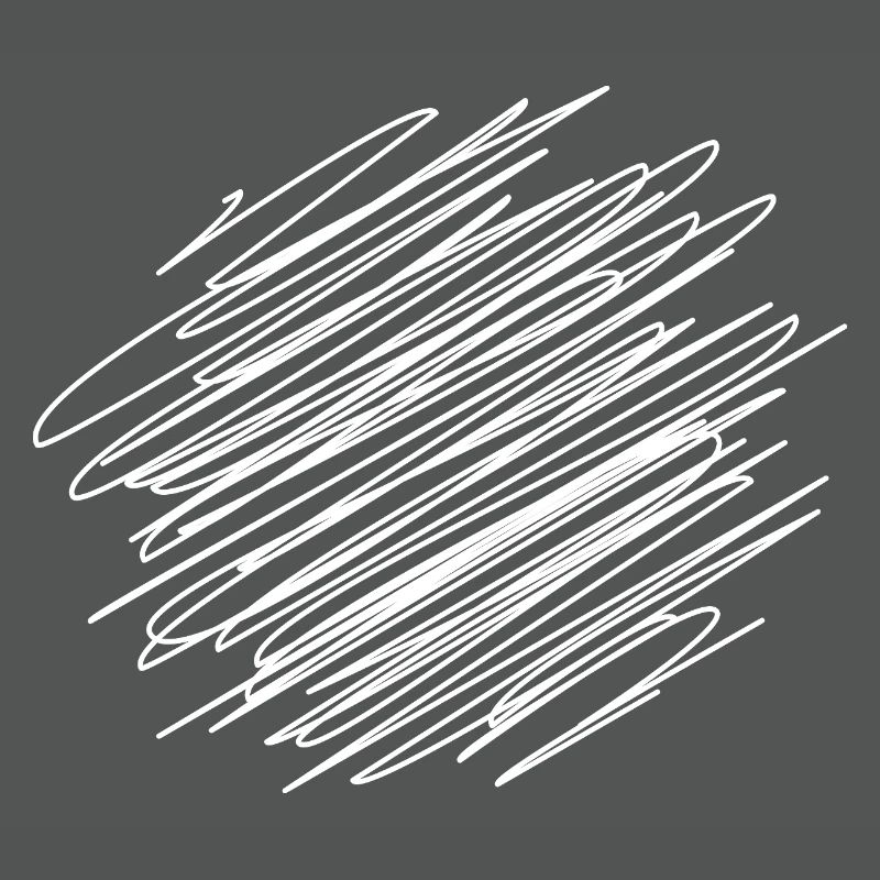 Scribbles circle