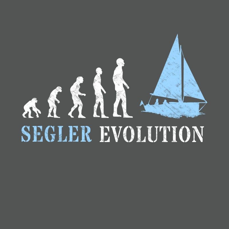 Evolution de la voile Evolution du marin