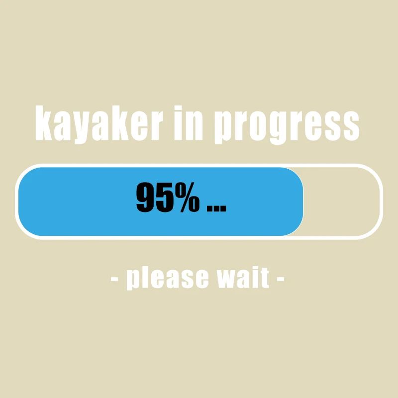 kayaker in progress