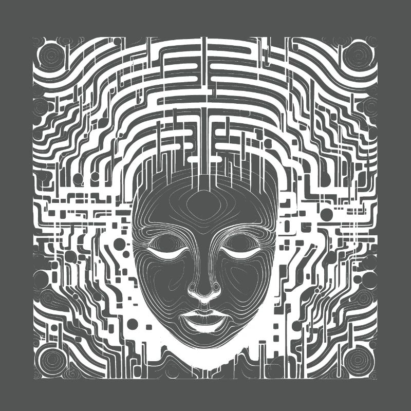 Brain Structures - Surreal Art