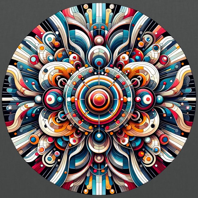 Kunterli - Colorful Mandala Artwork