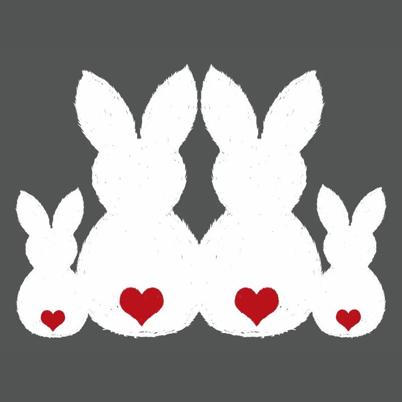 Rabbit family Rabbit Easter bunny Easter Easter present