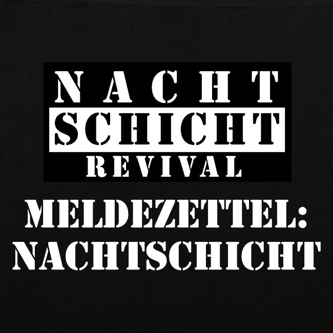 Meldezettel Nachtschicht