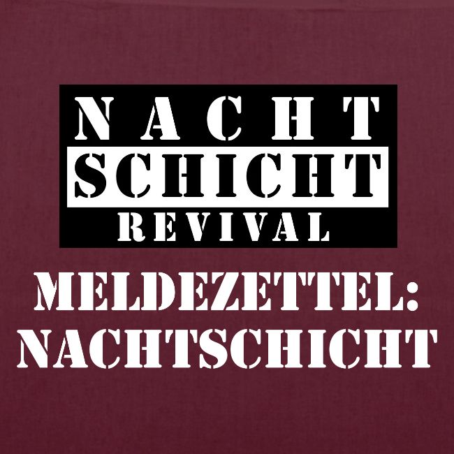 Meldezettel Nachtschicht