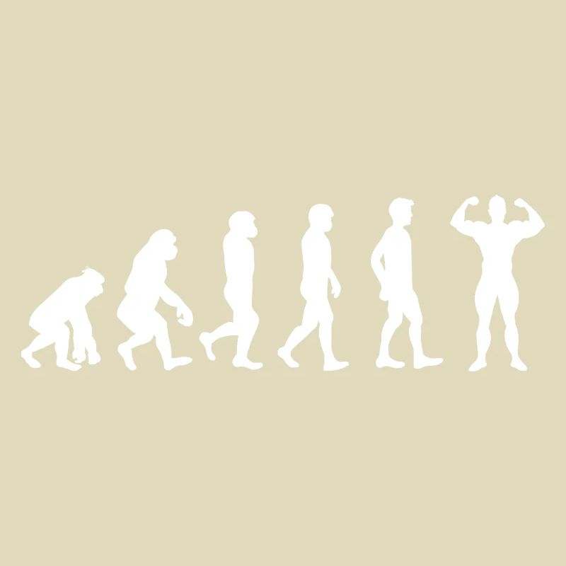 Evolution Bodybuilder weiß