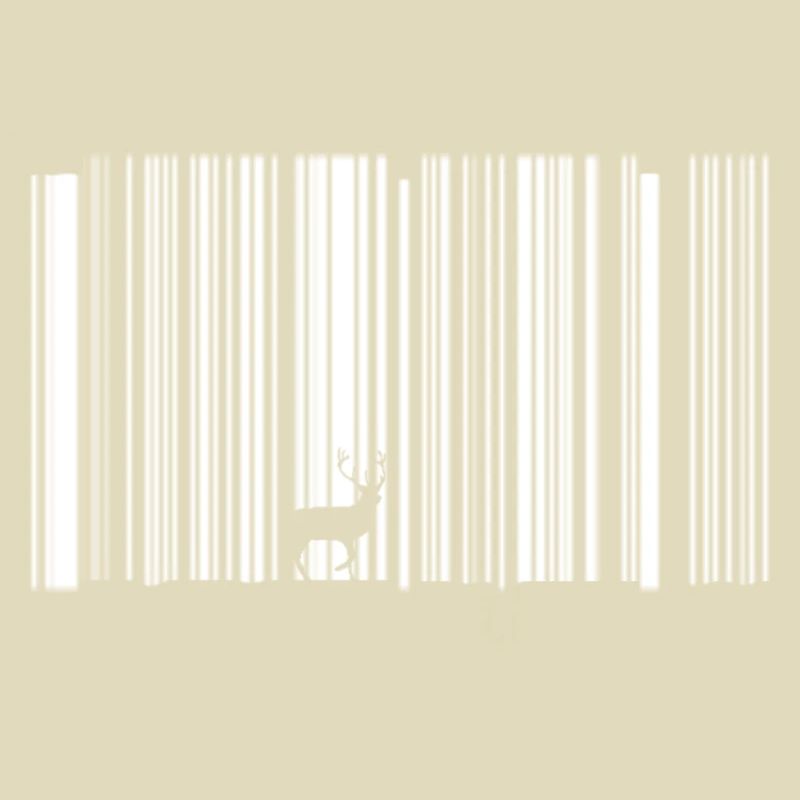 Barcode Hirsch Wald