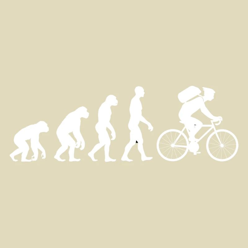 Vélo Evolution Cycliste Vélo Biker Cyclisme