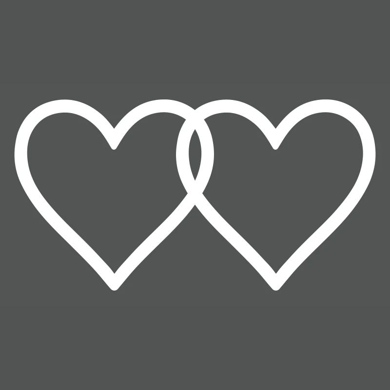Symbole d’amour des cœurs
