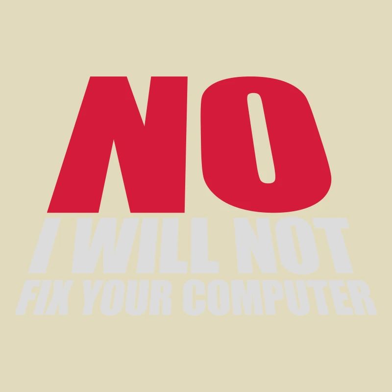 not fix your computer