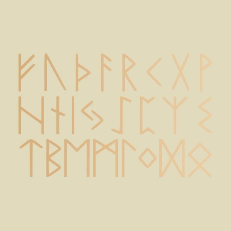 Futhark Runen - Wikinger