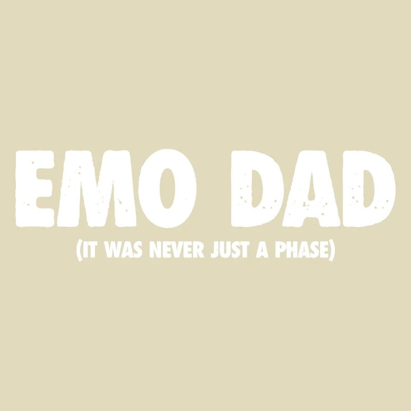 Emo Dad - Unique Gift - Emo Dad