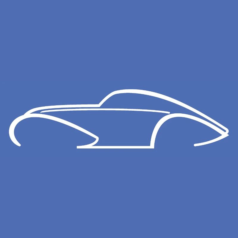 Silhouette de voiture | Oldtimer | Rationaliser | W.