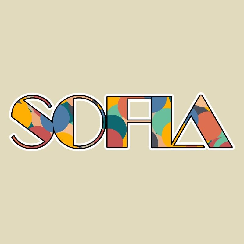 Typographie Sofia Retro Pop