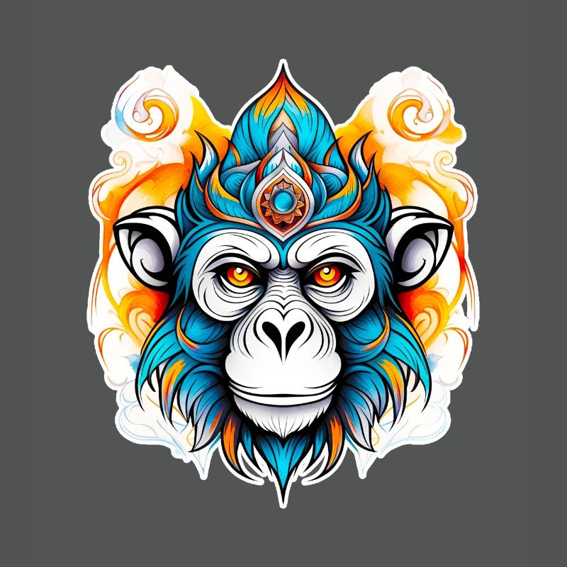 Monkey Stencil