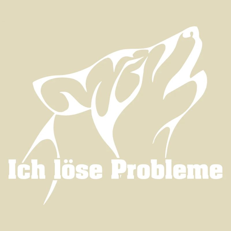 The wolf solves problems