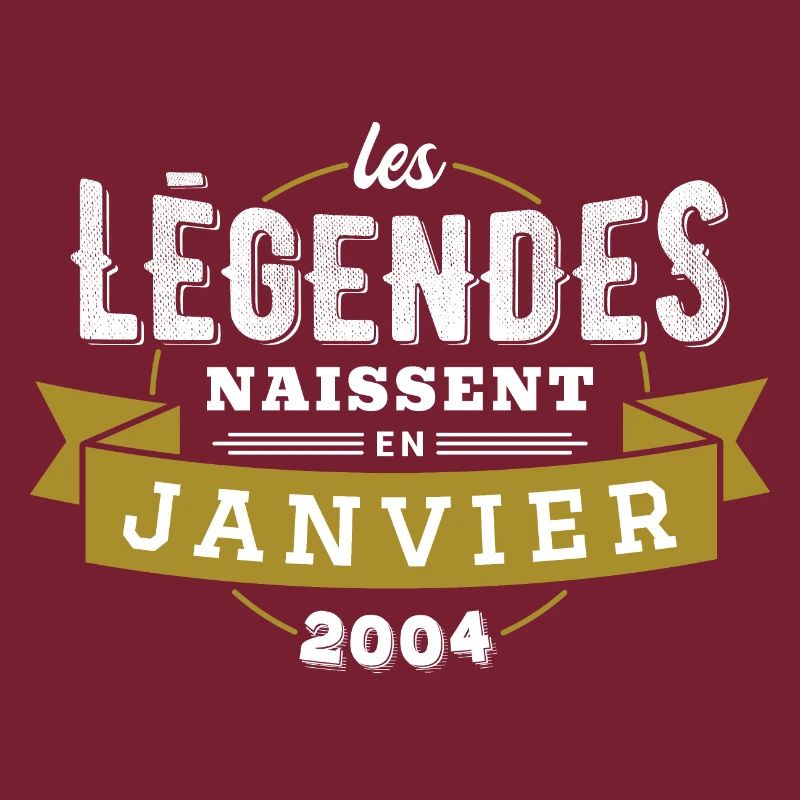 Les légendes naissent en janvier 2004