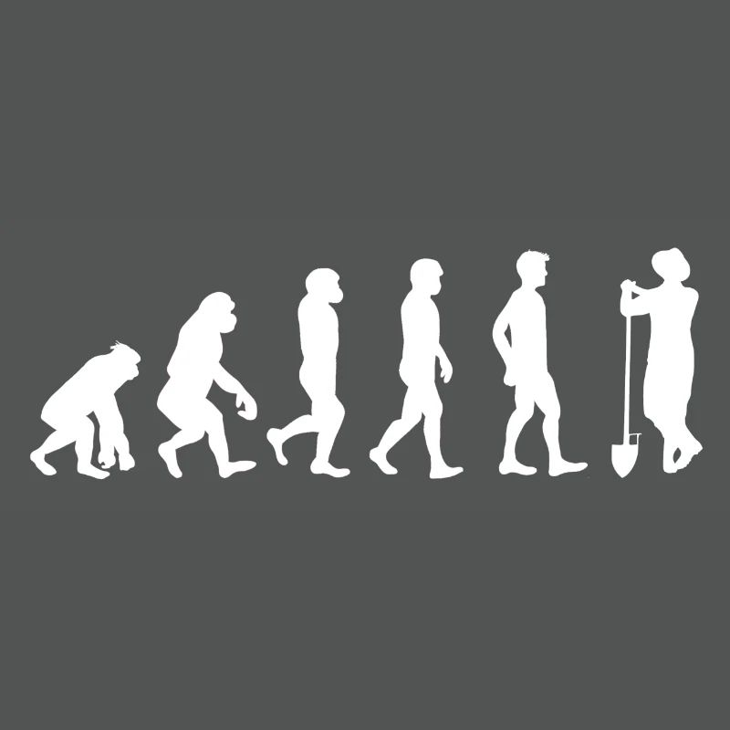 Evolution Bauer weiß