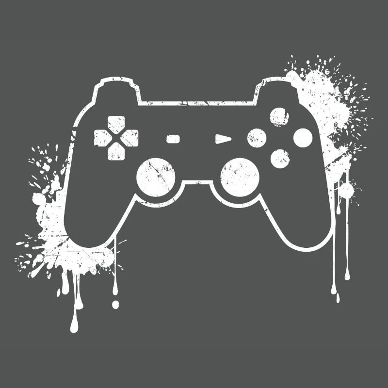 CONTROLLER RETRO in weiß