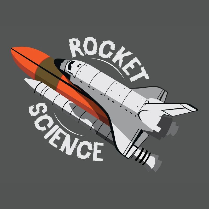 Rocket Science Space Shuttle Geschenk