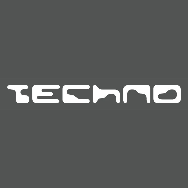 Conception de logo techno