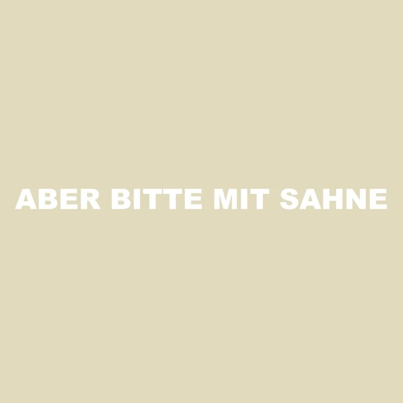aber bitte mit sahne