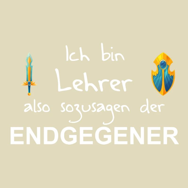 Endgegner Lehrer - Geschenkidee