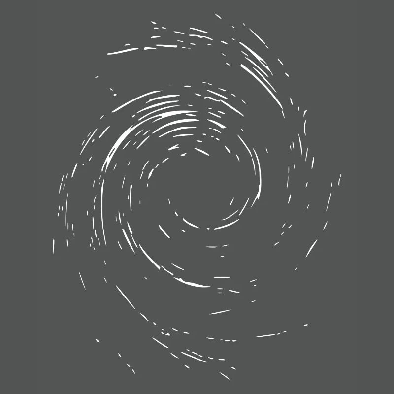 Abstract Vortex / Line / White / Pattern