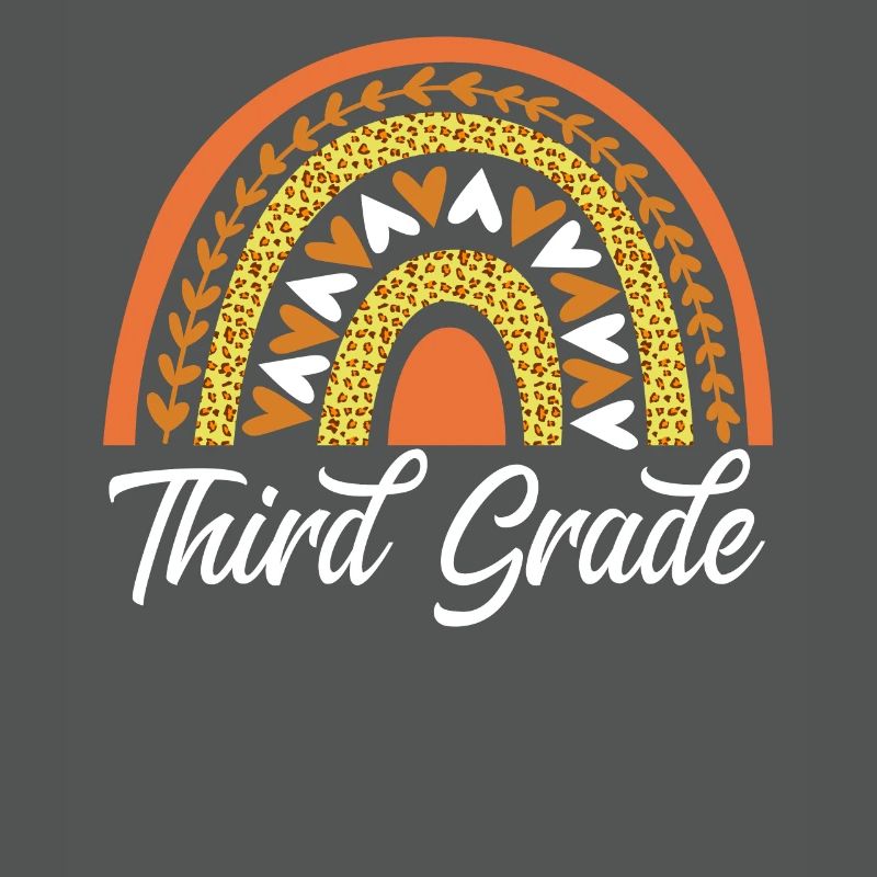 Leopard Rainbow Design Third Class For