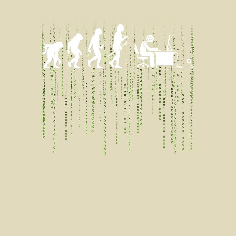 Evolution Computer Enticklung BrushIng Gift