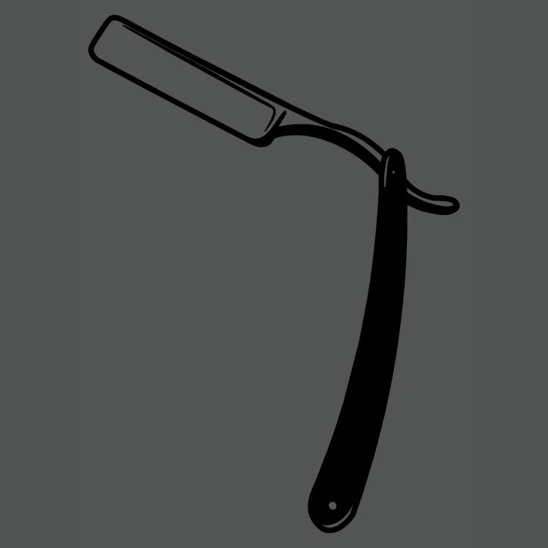 Razor open transparent shadow image
