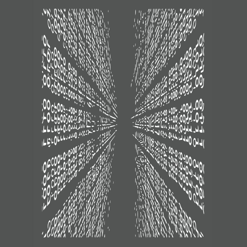 Vertical binary code