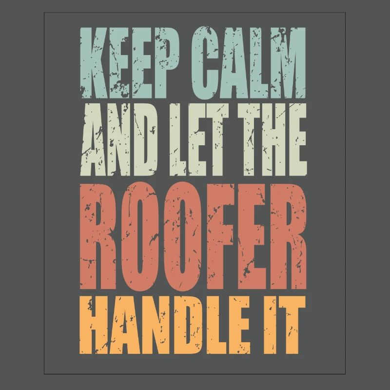 Keep Calm Dachdecker Spruch Dachdecker Geschenk