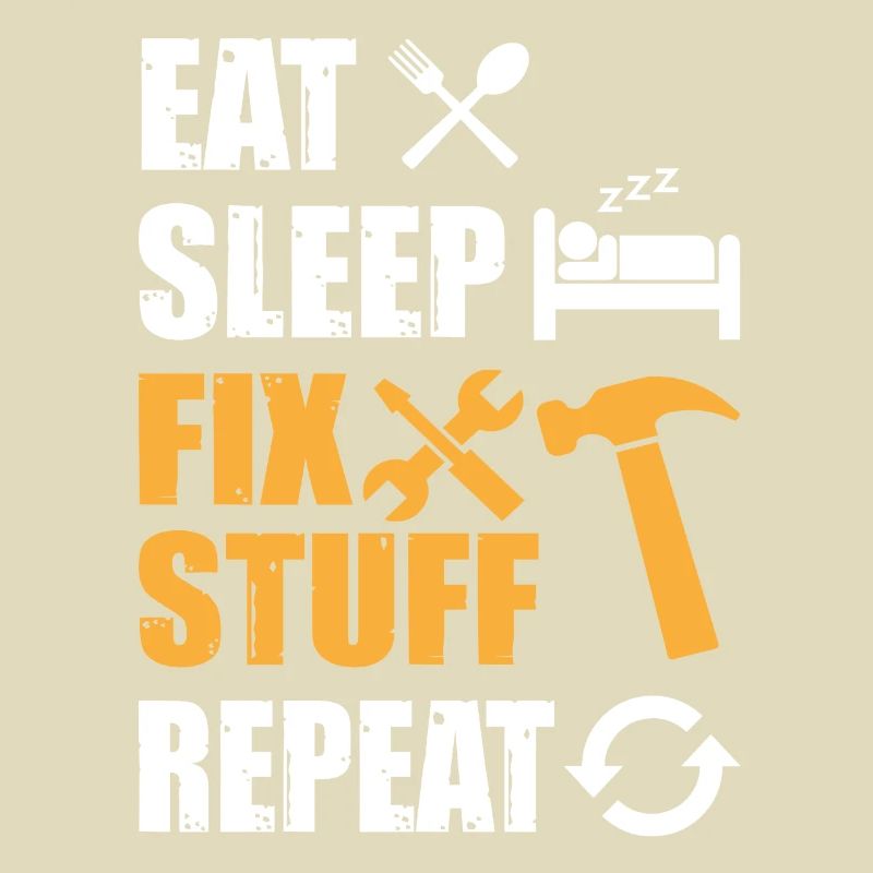 Manger Sleep Fix Stuff Répéter