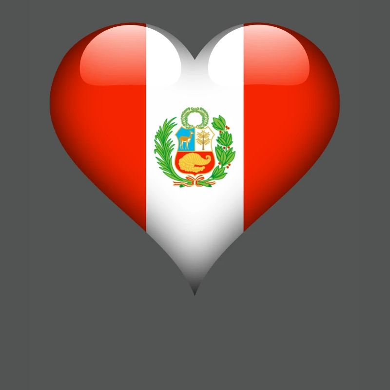 peruvian Heart Peru Flag