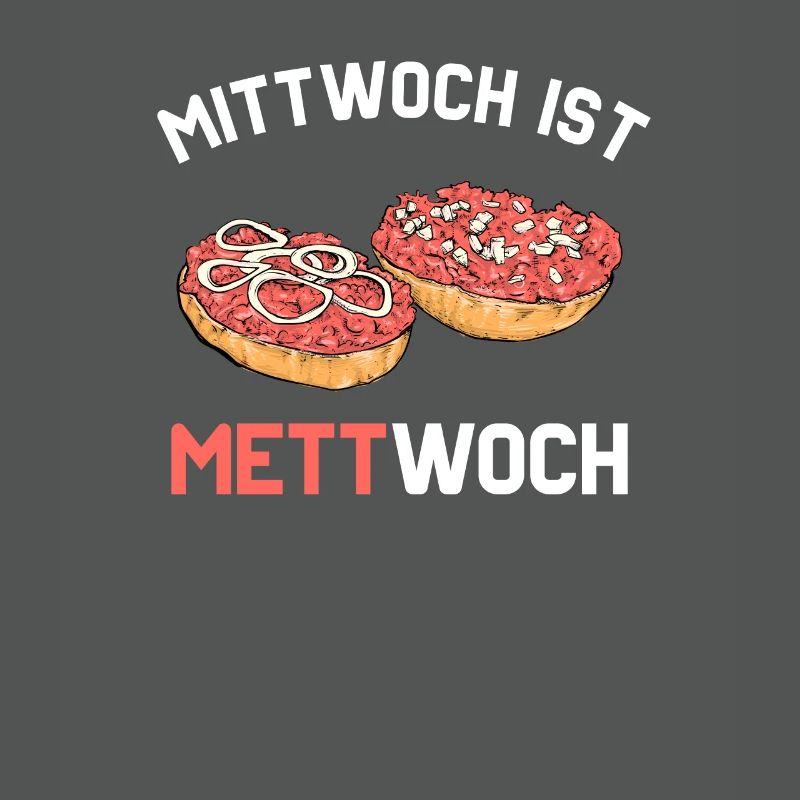 Mett Mittwoch Mettbrötchen Fleisch Geschenkidee