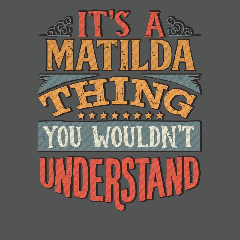 C’est une chose de Mathilde que vous ne comprendriez pas -