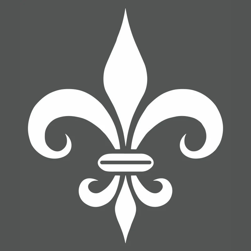 Conception majestueuse de lys français