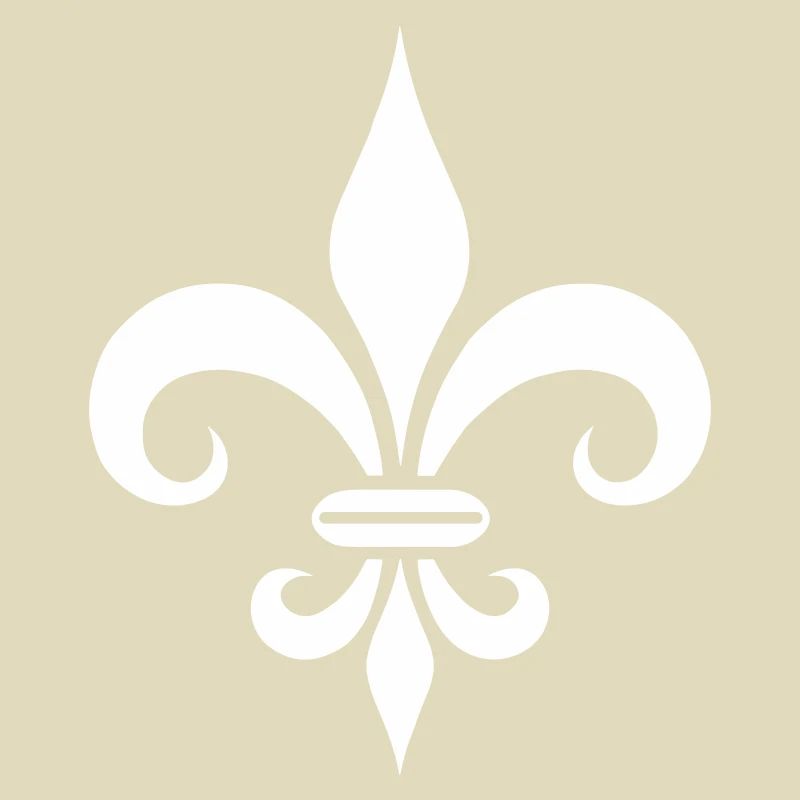 Conception majestueuse de lys français