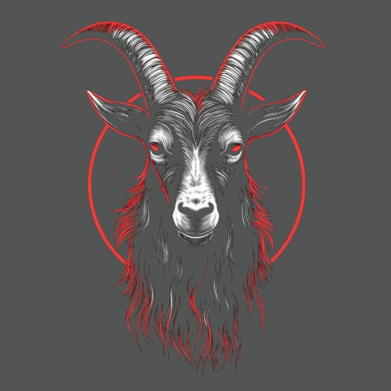 Ziege Baphomet