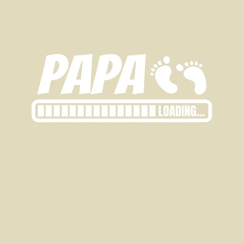 Papa Loading Geburt Vaterschaft Geschenk
