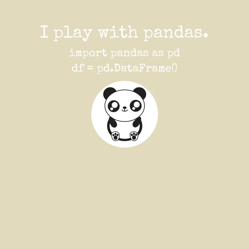 Python Programmierung spielt mit Pandas