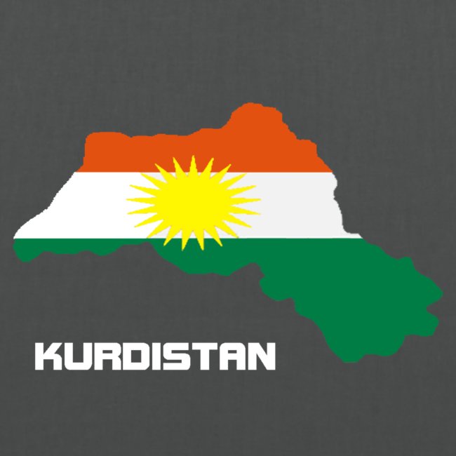 Kurdistan Landkarte