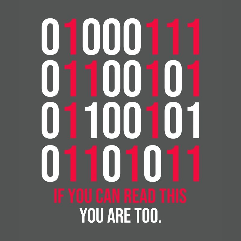Funny Binary Codes Programmer