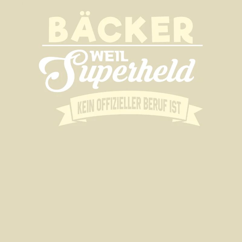 Superheld Beruf Bäcker