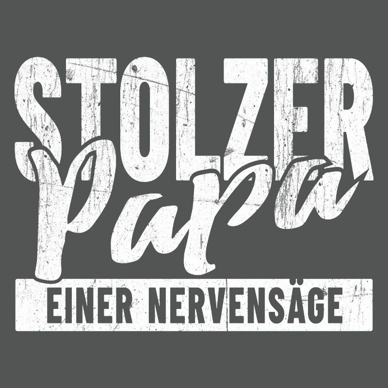 Stolzer Papa einer Nervensäge