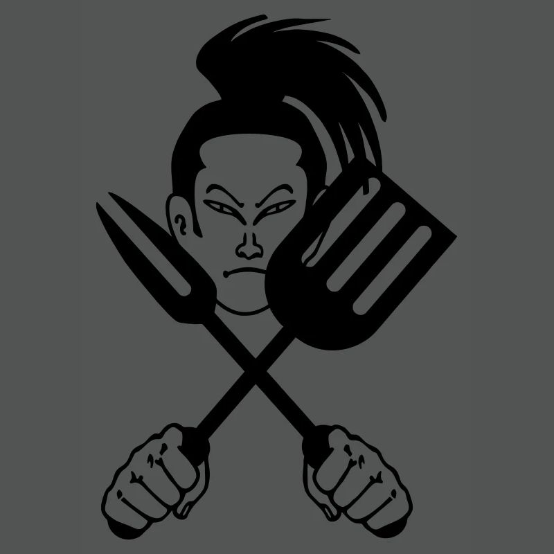 Japanischer Samurai-Koch